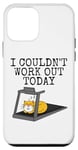 Coque pour iPhone 12 mini Chat sur un tapis roulant