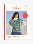 Sirdar Jewelspun Coral Reef Women's Vest Knitting Pattern, 10703