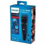 PHILIPS Tondeuse Cheveux & Barbe Série 3000 13 hauteurs Adaptateur secteur