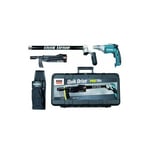 Pack visseuse à bande : Visseuse MAKITA + Outil Spécial bois QDPRO76 + rallonge