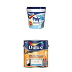 Polycell Multi-Purpose Polyfilla Ready Mixed, 1 Kg Easycare Washable and Tough Matt (Natural Calico)