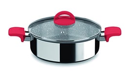 Mepra 30193128S7 Sauteuse avec Couvercle 28 cm