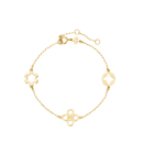 Kira Clover Bracelet - Tory Gold