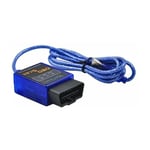 Northix - Lecteur de code d'erreur usb OBD2/OBDII/OBD Diagnostic automobile