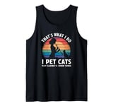 That’s What I Do I Pet Cats Play Clarinet and I Know Things Tank Top