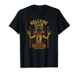 Stranger Things Distressed Hellfire Club Neon Demogorgon T-Shirt