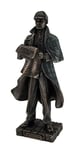 Zeckos Veronese Design Detective Sherlock Holmes Metallic Bronze Statue