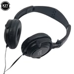 Black Casque de jeu filaire pliable avec microphone, casque de musique stéréo Super Bass, écouteurs Shini, PC matin, 3.5mm, nouveau ""Nipseyteko