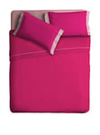 Ipersan Parure Lit 1 Personne Double Color Fuchsia/Pink cm. 160x290