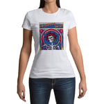 T-Shirt Femme Col Rond Grateful Dead Album Cover Rock 70's Vintage Woodstock