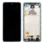 Original Samsung Galaxy A72 A725F LCD Display Touch Screen Glass Screen Blue