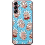 ERT GROUP mobile phone case for Samsung A14 4G/5G original and officially Licensed Rick and Morty pattern Rick & Morty 015 optimally adapted to the shape of the mobile phone, case made of TPU