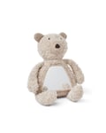 Smallstuff - Activity bear w. mirror, wool bouclé, nature - (40048-06)