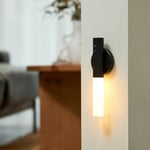 Löstagbar lampa med rörelsesensor, Svart