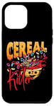 Coque pour iPhone 15 Pro Max Cereal Killer Funny Halloween Costume Breakfast Lover Meme