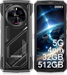 DOOGEE V40 Rugged Smartphone 5G, Dimensity 7300 4nm, 32GB+512GB, Android 14 FHD+