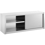 Armoire Murale En Inox Porte Coulissante Cuisine Max. 600 kg 1500 x 450 x 600 mm