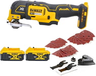 Dewalt DCS355N 18V Oscillating Multi-Tool with 2 x 5.0Ah DCB184 Batteries