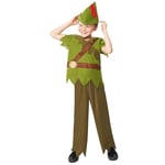 amscan 9916798 - Boys World Book Day Peter Pan Kids Fancy Dress Costume with Hat Age: 6-8 Yrs