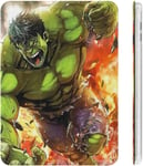 The Incredible Hulk Comic Étui Pour Ipad 2020 (10.2in) Avec Porte-Stylos, Résistant Aux Chocs, Réglage Automatique De L'angle De Veille/Réveil, Coque De Protection Transparente