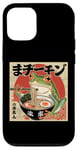 Coque pour iPhone 12/12 Pro Costume de grenouille en peluche pour adulte Ramen japonais Kawaii