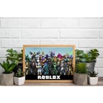 Barnrum Roblox Affisch 50×70 CM