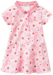 United Colors of Benetton Baby Girls' 3lryav00e Dress, Pink, 9-12 Months