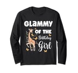 Giraffe Glammy of the Birthday Girl Matching Family Long Sleeve T-Shirt