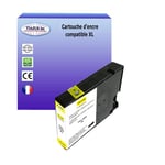 Cartouche compatible avec Canon Maxify IB4050, IB4150, MB5050, MB5150, MB5155, MB5350, MB5450, MB5455 remplace Canon PGI-2500 XL Jaune - T3AZUR