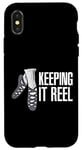 Coque pour iPhone X/XS Keeping It Reel Irish Stepdance Irlande Danse traditionnelle