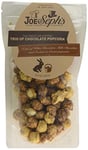 Joe & Seph's Trio of Chocolate Popcorn Pouch (1x80g), gourmet popcorn, air-popped popcorn, chocolate snack, sweet popcorn, movie night snacks, popcorn for a party