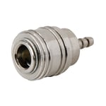 Silverline 238650 Euro Air Line Hose End Quick Coupler 8 mm Hose End