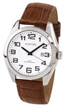 AURORE Homme Analogique Quartz Montre avec Bracelet en Acier Inoxydable AH00050