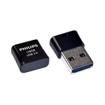 Philips Pico Édition Super Speed clé USB 3.0 128 Go Ultra Small pour PC, Ordinateur Portable, Smart TV, Audio pour Voitures et Autres, Vitesse de Lecture jusqu'à 180 Mo/s