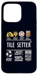 iPhone 15 Pro Max Tile Setter Job Profession Definition Skills Coffee Whiskey Case