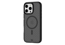 tech21 EvoCheck – Coque de Protection Contre Les Chocs pour iPhone 16 Pro Max, Compatible avec MagSafe, Gris Anthracite fumé