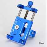 Motorcycle Phone Holder Bike Mount Bracket Blue