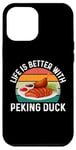 iPhone 12 Pro Max Funny Peking Duck Food Lover Case