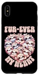 Coque pour iPhone XS Max Fur-ever in My Heart Kawaii Paresseux Cœur