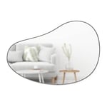 Umbra Hubba Pebble 24 x 36" Mirror, Metallic Titanium