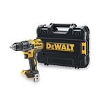 DeWalt Bohrschrauber (18 Volt, mit zwei-Gang Vollmetallgetriebe, LED-Arbeitsleuchte, 15-Stufiges Drehmomentmodul für Langzeiteinsatz geeignet, Lieferung ohne Akku und Ladegerät) DCD791NT