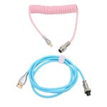 Coiled Keyboard Cable Type C To Usb Detachable Coiled Cable With Metal Avi