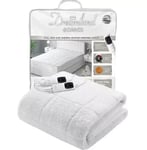 Dreamland 16698 Heated Underblanket Scandi Super King Size Dual Controls White