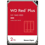 WD Red Plus NAS hard drive 2 TB (SATA 6 Gb/s, 3.5, 24/7)