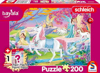 Schmidt Spiele 56564 Bayala, Elfes Magiques, Puzzle pour Enfants de 200 pièces, avec Une Figurine Schleich Originale, Multicolore