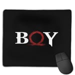 God of War Boy Customized Designs Non-Slip Rubber Base Gaming Mouse Pads for Mac,22cm×18cm， Pc, Computers. Ideal for Working Or Game