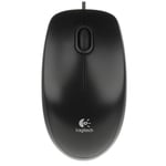 Logitech-B100 Optical USB Ambidextrous Mouse for Windows, Mac FREE 24H DELIVERY