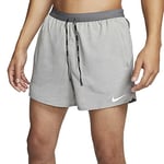 Nike M NK Flex Stride Short 5IN BF Sport Homme, Iron Grey/HTR/(Reflective Silv), FR : L (Taille Fabricant : L)