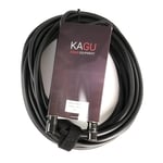 KAGU DMNX5BK DMX-kabel 10m 5-pin, sort