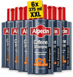 Alpecin Caffeine Shampoo C1 6x 375ml Against Thinning Hair Shampoo for Stronger
